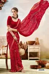 Pranjali Vol 2 By Vallabhi Moss Georgette Printed Wholesale Saree Suppliers In Mumbai